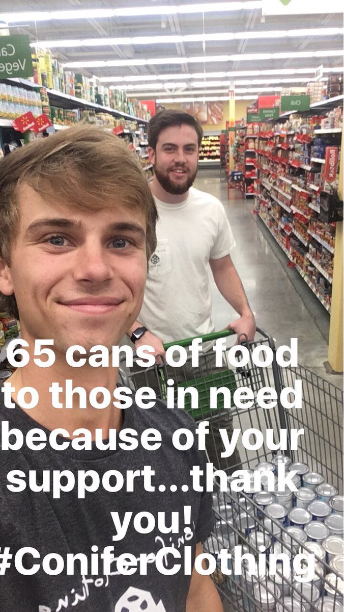 coniferclothing's tweet photo. When you are supporting Conifer Clothing, you are also supporting those in need in our community. Thank you!! #ConiferClothing #ConiferCares https://t.co/PzwLBQOGr8