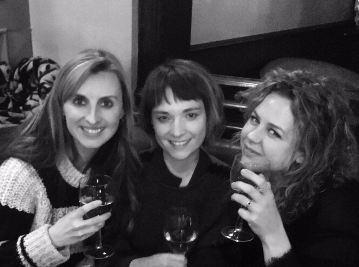 realtimearts's tweet photo. Our celebratory staff night out! Amazing year! #SoundingOff #AdventuresInSound well done @Lucy__Claire and Sarah-Nell https://t.co/58r49AbZ4q