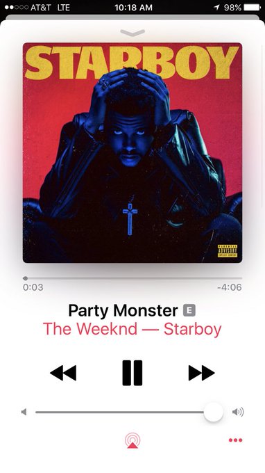 I'm kinda thinkin this is prolly my favorite tune on the new Weeknd album. https://t.co/uPuqT5NXoa<a href="/tag/stanleycupplayoffs"class="tags"><span>#stanleycupplayoffs</span></a>