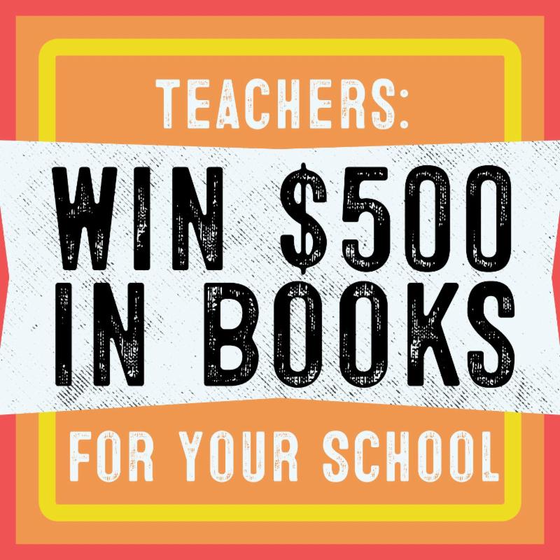 orcabook's tweet photo. #Teachers! It's the last day to enter our contest! #Win $500 in #books for your school https://t.co/IMsbEqKqgw #Orcabook https://t.co/LL6C6vYEij