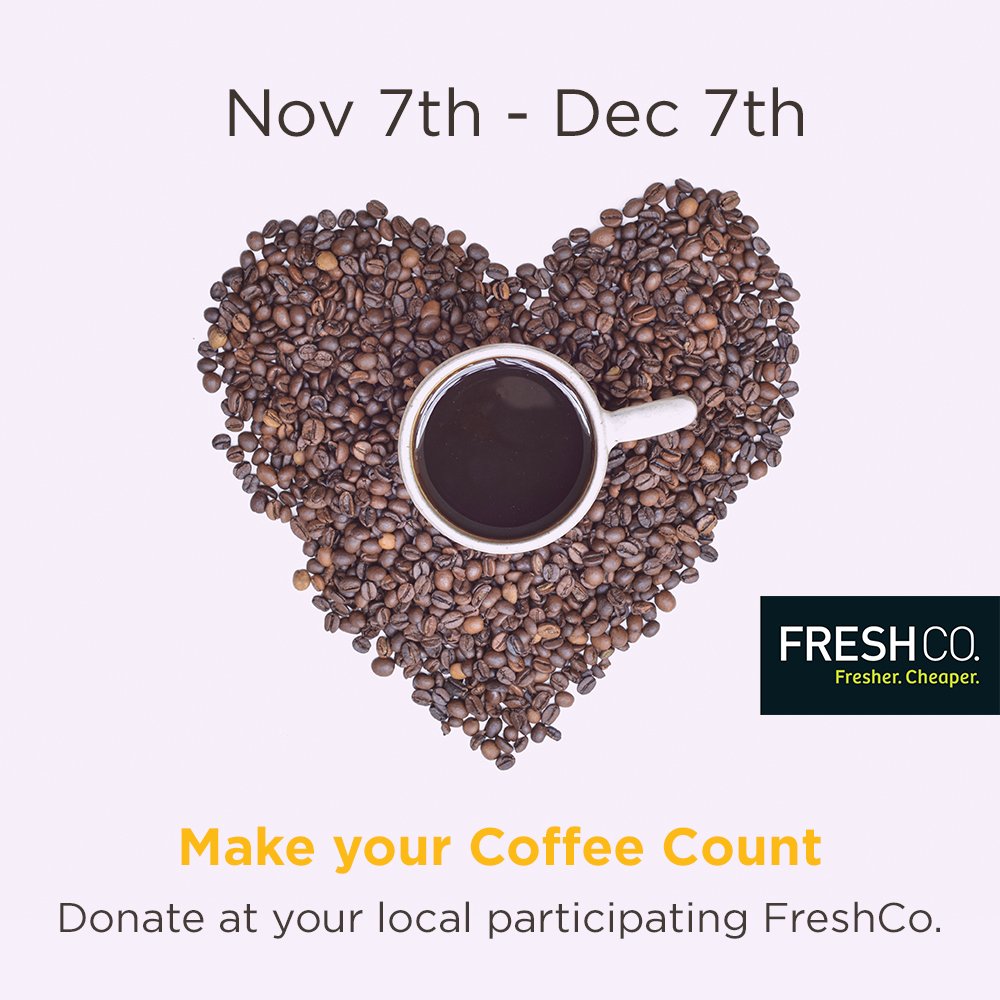 AlzheimerOnt's tweet photo. Help make a difference this #AlzCoffeeBreak and donate at your home FreshCo to support local Alzheimer's programs! https://t.co/Me3rMmz6lR https://t.co/BElAvoQk2K