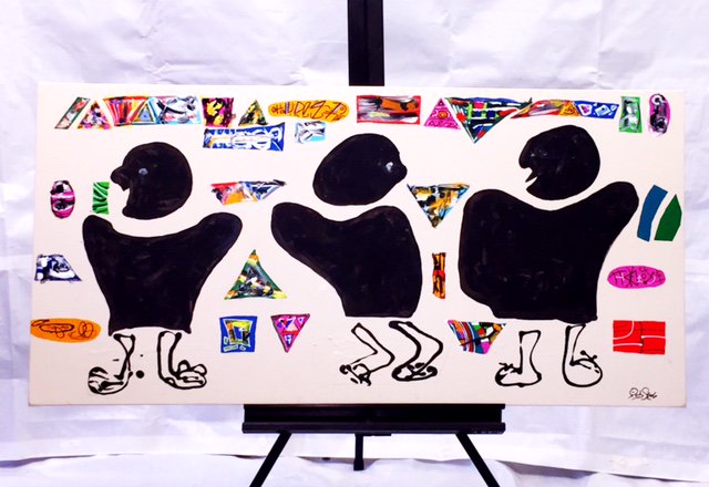robsteeleart's tweet photo. Talk Talk #painting 26x53" #abstractexpressionism #artist #art #Progressiverock #forsale on https://t.co/NH9GZ394NU https://t.co/e1Wso5VkKf