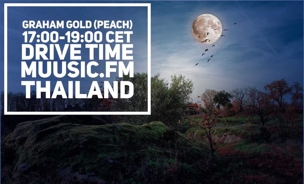 MuusicFM's tweet photo. @grahamgoldygold https://t.co/G34Meaq8zg #thailand // #Asia #fullmoon #Dj #superstar // #Global // Graham Gold #MuusicFM 17:00-19:00 CET https://t.co/igggzQekNt