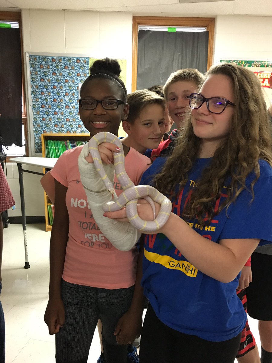 tgriffith77's tweet photo. Overcoming fears and making new friends. #TigersWMS https://t.co/LVOxGVI1lX