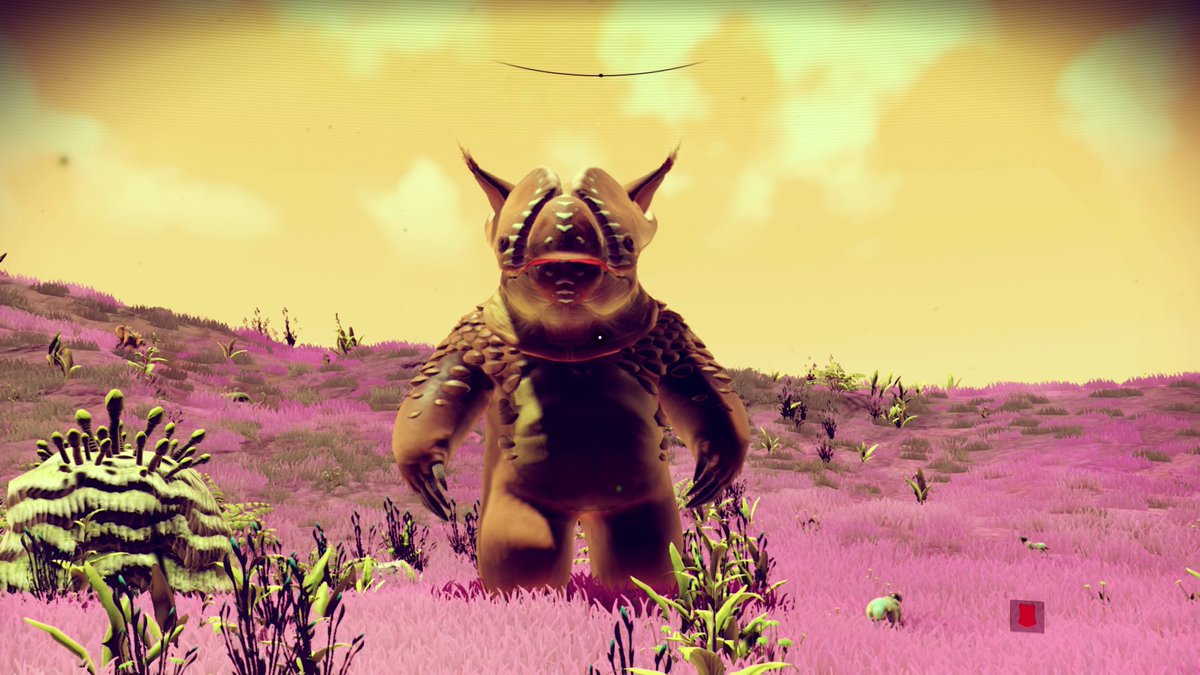 frommarsonline's tweet photo. We jumped back into No Man's Sky after the #FoundationUpdate and had to 1v1 the Gruffalo! What do you lot think of the update? @NoMansSky https://t.co/4kOKDu6yhf