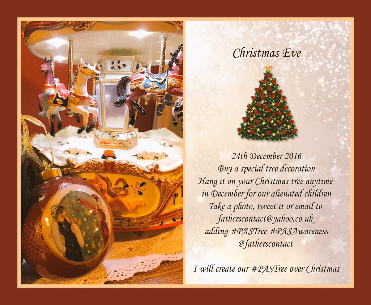 fatherscontact's tweet photo. #PASTreeofLove and #PASAdvent calendar starts tomorrow folks for #PASAwareness Be a part of the new #PASCollage Everyone welcome to join in! https://t.co/Xmx3VCmuDY