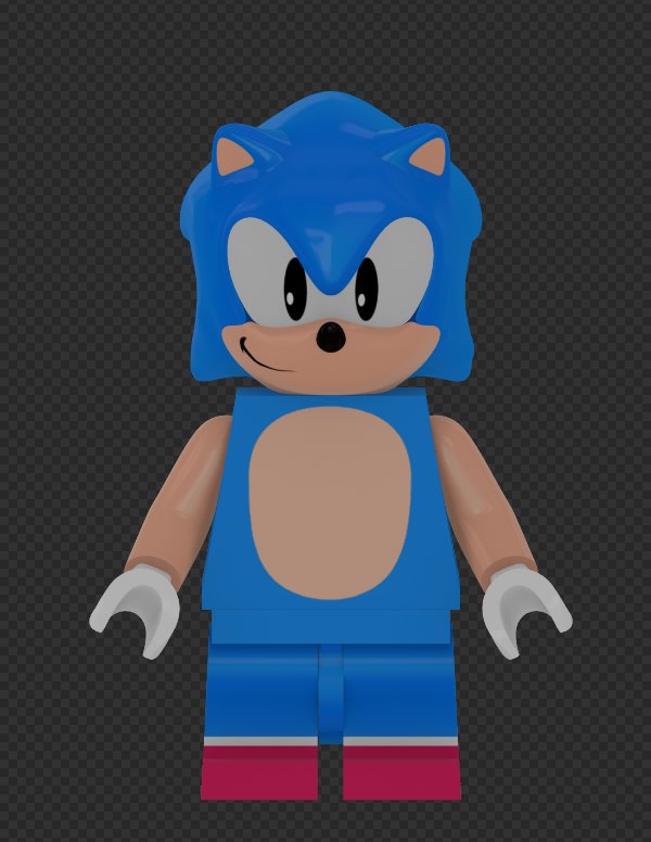 Lego Dark Sonic by Nibroc-Rock on DeviantArt