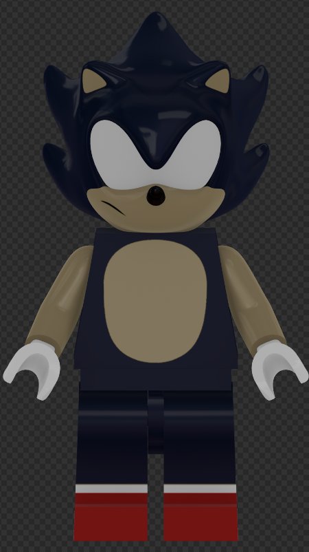 Lego Dark Sonic by Nibroc-Rock on DeviantArt