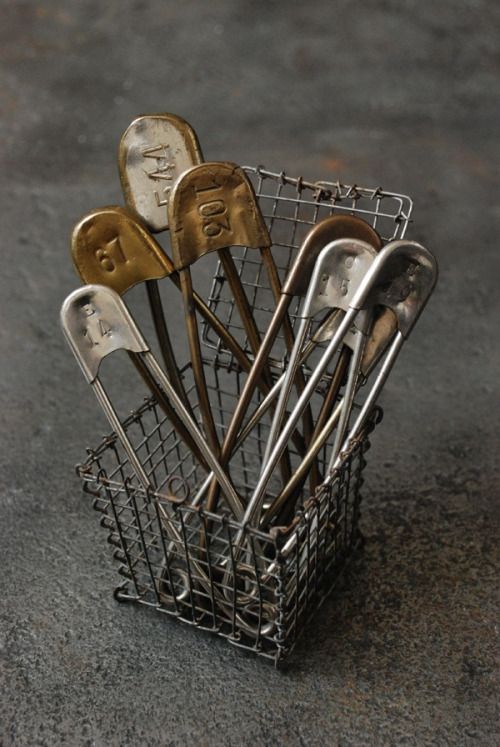 #waybackwednesday Way back Wednesday for those baby boomers who may remember what these pins were used for. [they are not diaper pins]