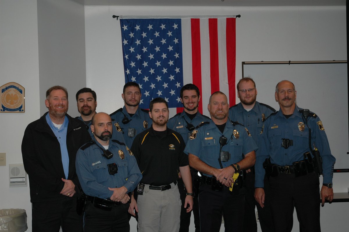 MizzouPD's tweet photo. As Movember comes to an end, we want to thank all those who have contributed to the awareness of men's health.  #MUPD'SFUZZYFUZZ https://t.co/bYO3EqejWG
