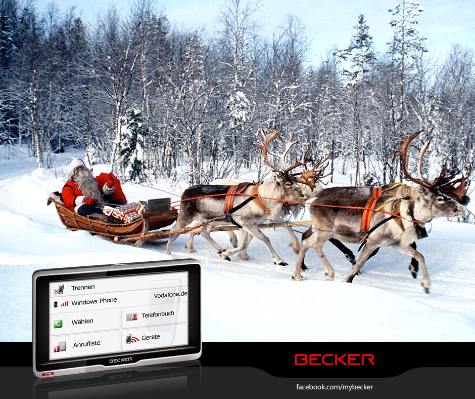 Becker_Navi's tweet photo. Damit ihr heute Nacht pünktlich eure Geschenke bekommt, vertraut der #Nikolaus auf ein Becker #Navi! https://t.co/EjU1ZE2gcb https://t.co/FW0IaOtbOE