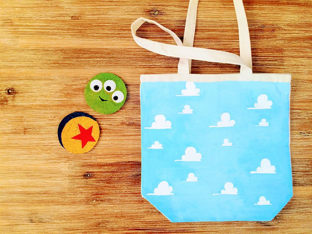 Pixar Diy Toy Story Tote Bag T Co 0myilnt1b6