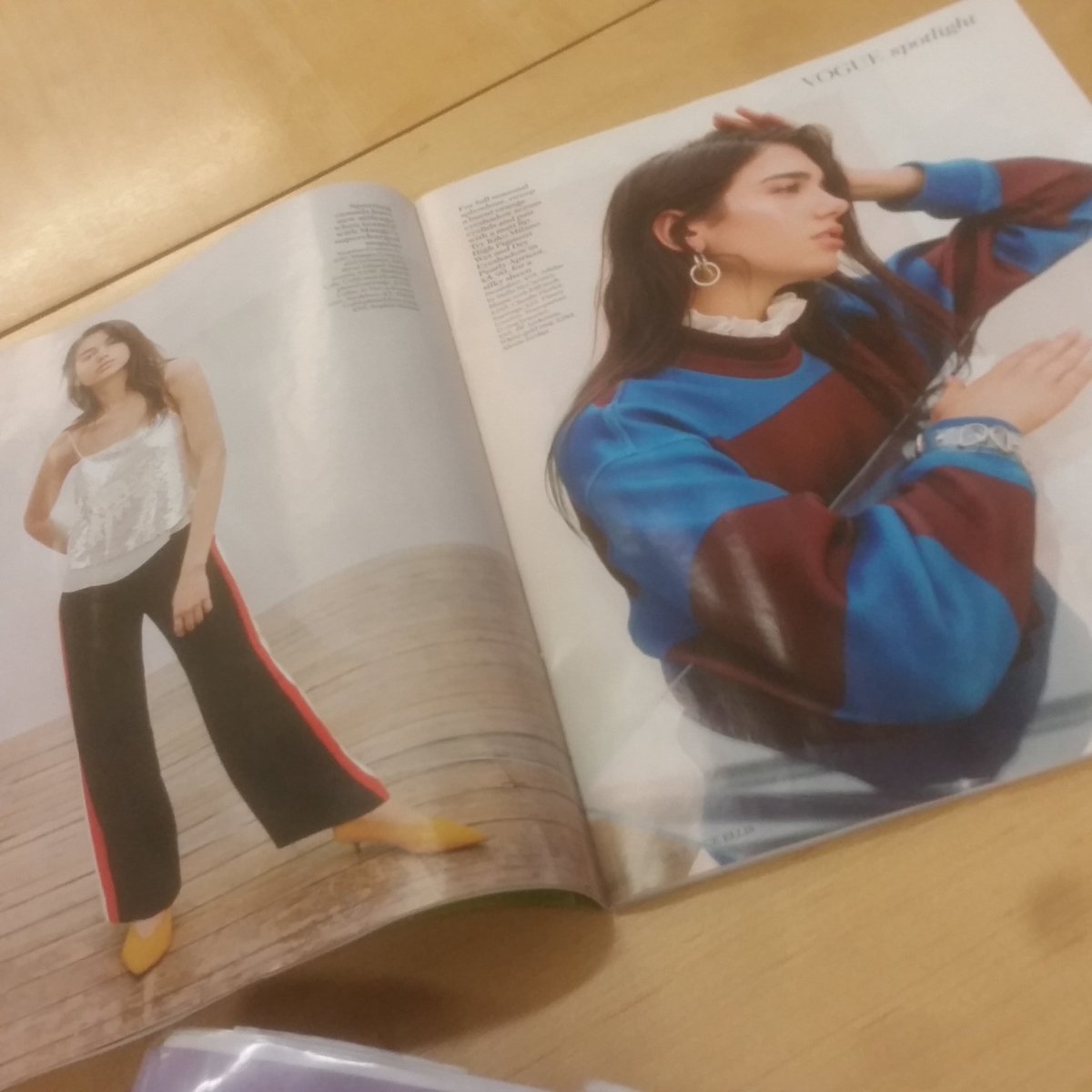 taratonka's tweet photo. @DUALIPA made it to my school library 🎉🎉 https://t.co/cIipqSL9GJ