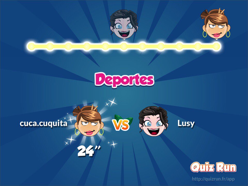 aurora_m13's tweet photo. Derroté a Adriana Sánchez Raga en Quiz Run. Mi usuario es cuca.cuquita https://t.co/FIiy6VDbxa https://t.co/SefTpmdrtZ