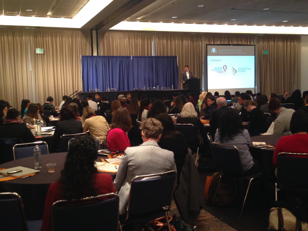 CALimmigrant's tweet photo. Starting the CIPC Statewide Conference. Room full of advocates, organizers, community leaders, and more! #CAimm2016 https://t.co/oJKUx3QUEf