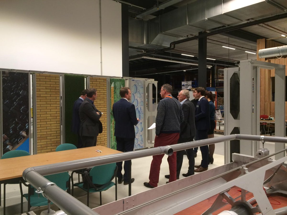 Smart FieldLab Duurzaamheidsfabriek bezoek