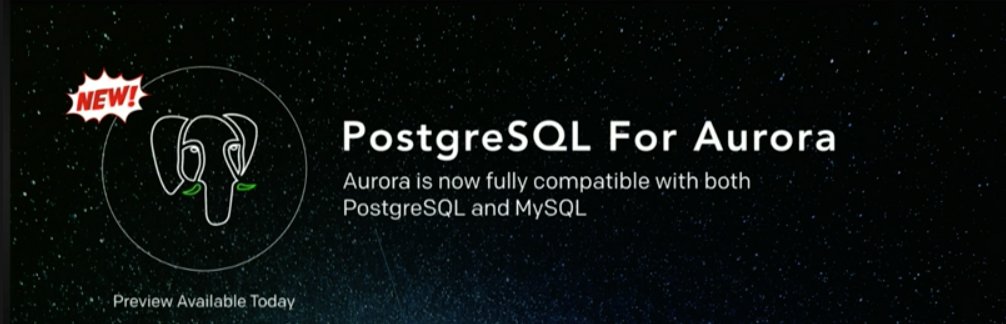 edjgeek's tweet image. THAT just happened! #aws #postgresSQL #awsreinvent