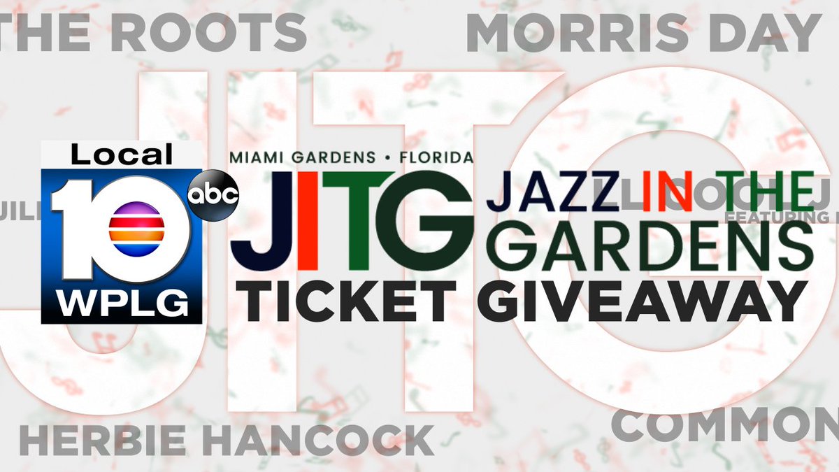 Win @JazzGardens tickets before they go on sale!  ENTER HERE bit.ly/2gz75F8 https://t.co/zZ1OC8wJRr