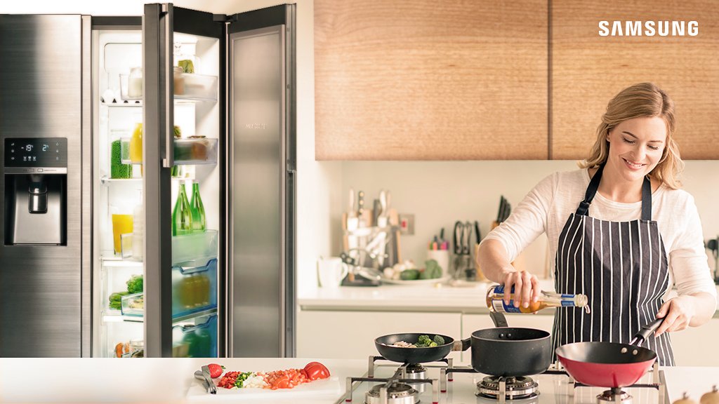 SamsungLatin's tweet image. ¡Prepara la comida más deliciosa en estas fiestas con nuestra línea blanca! Conócela en: bit.ly/SamsungLatin