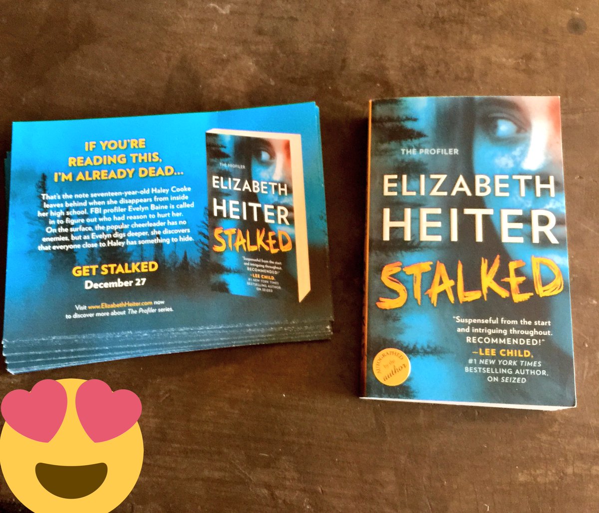 Guess I know what I'll be doing tonight!@ElizabethHeiter #Stalked