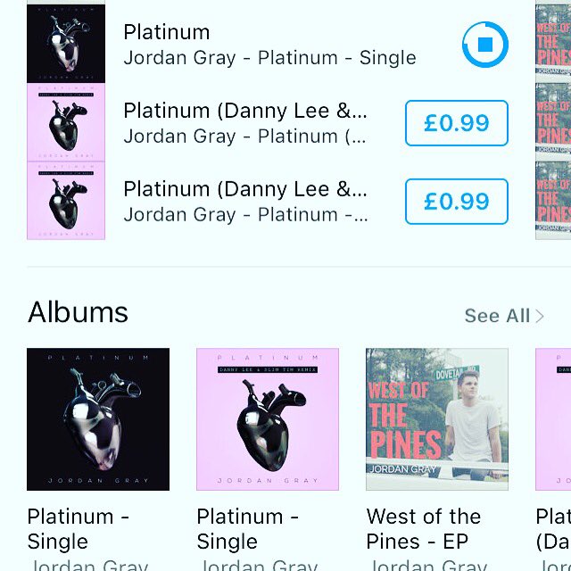 CodusGray's tweet photo. If you haven't heard it, you must be deaf #JordanPlatinum #platinum #uktop40! Download on #itunes#amazon#googleplay https://t.co/DsZA6NZUog