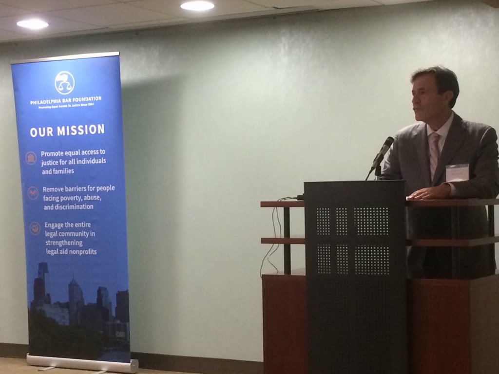 PhilaBar's tweet photo. .@2016Chancellor kicks off remarks at the Board Observer Program's five-year anniversary event with @PhilaBarFdn. https://t.co/JiJzDTERw7