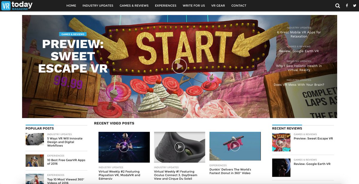 SoCalVR's tweet image. Front page!! 🎼  Is this real life? Or is this fantasy? 🎼 THANK YOU @today_vr ow.ly/iUHc306GLjN