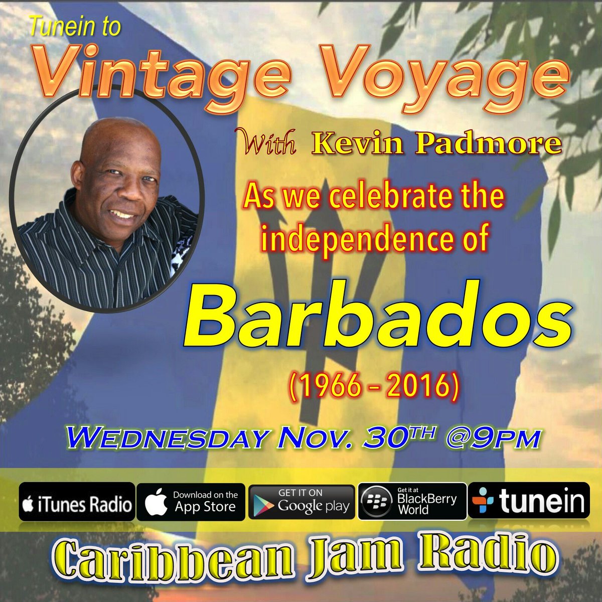 CaribbeanJamRad's tweet photo. Tonight at 9pm. Keep it locked. #barbados https://t.co/r290AZvPLJ