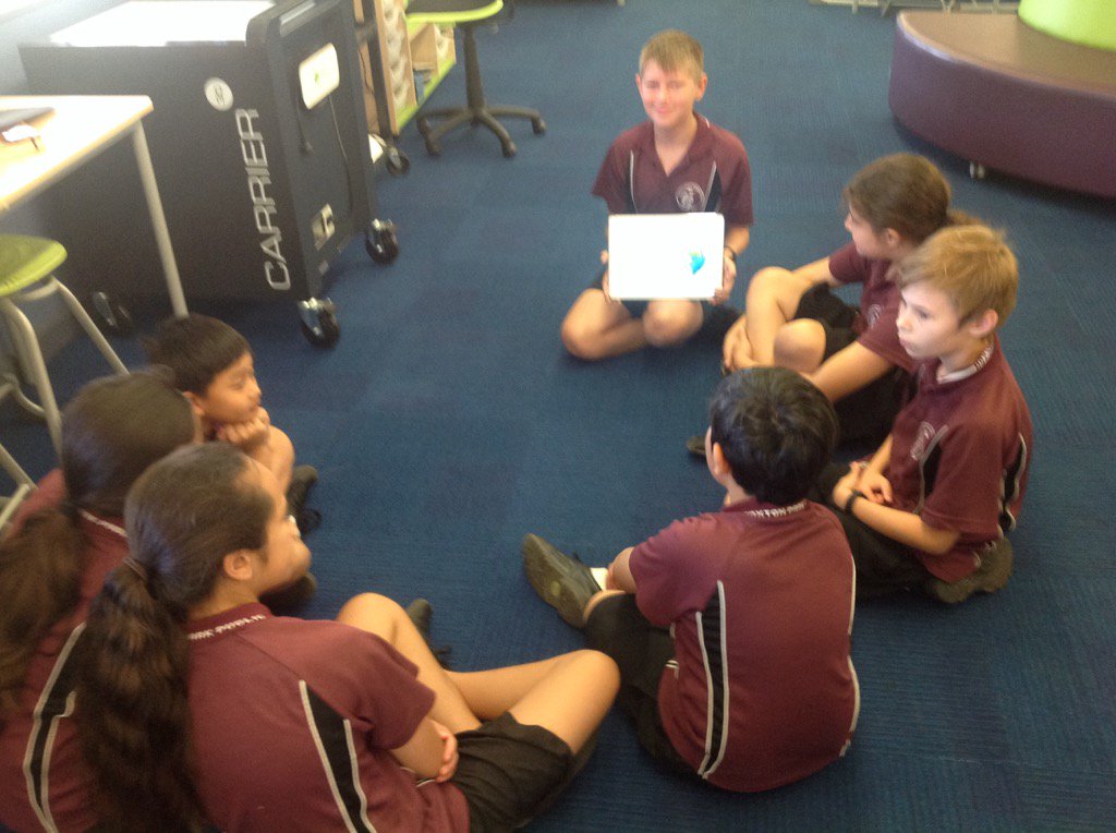 Stage3HPPS's tweet photo. Year 5 Tech Ninjas learning about Apple's Swift Playgrounds. @FuturesLearning https://t.co/LnyHaBiU0M