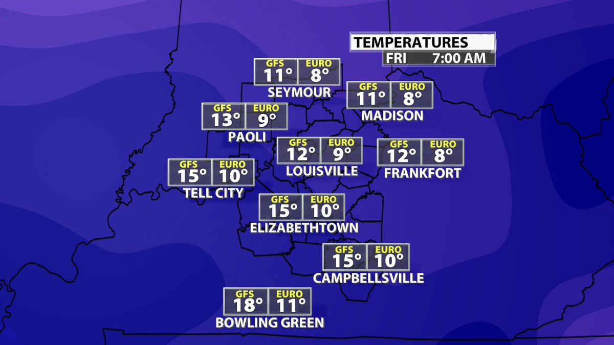 MarcWeinbergWX's tweet photo. The windchill temps by NEXT Friday consistently FRIGID!!! I guess I will find out if I am ready. #HellowWinter https://t.co/JfMOtBTufw