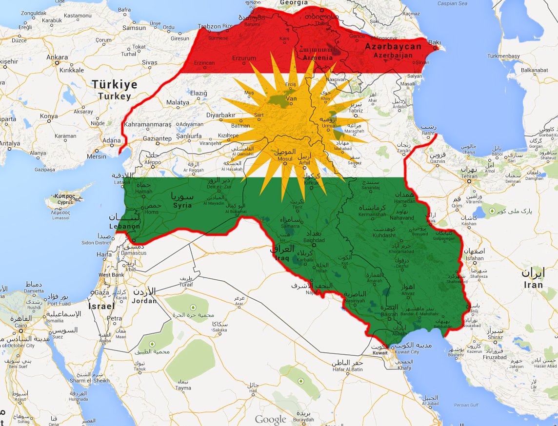 Donde esta kurdistan