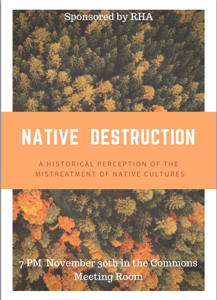 Try to make it out to our event tonight on Native American lands and the United States Government!