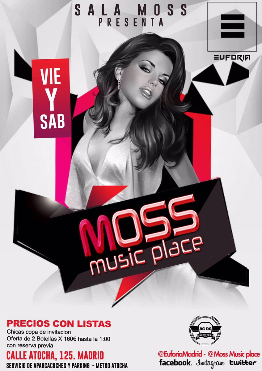 MandalaMostoles's tweet photo. Informate de todas las novedades de Sala Moss Madrid aquí! Abrimos de ★Viernes★Sabado★ y vísperas de festivo https://t.co/M1tIkECgv1