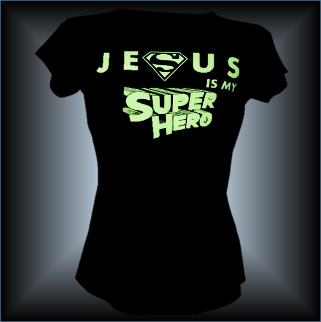 1fanatic's tweet photo. Camiseta que brilla en la oscuridad #Jesus #SuperMan #BogotaCristiana #Colombia #Camistas #FelizMiercoles #Espiruta #ComunidadCristiana https://t.co/KYv0rZcmeh