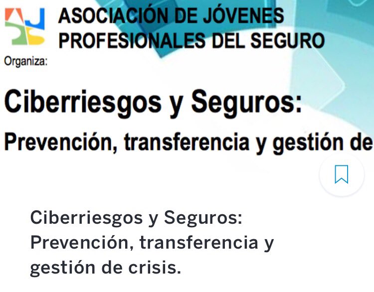 AHerranzLlacer's tweet photo. Hoy de la mano de la @ajps_spain discutimos sobre #ciberseguridad con @Deloitte_ES @AIGinsurance @Aon_Espana y #ThomasCooper https://t.co/NJyRaX3PTL