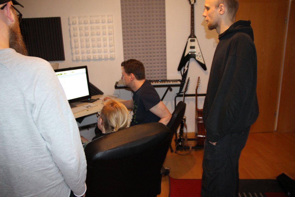 LyrielOfficial's tweet photo. Workin' on our new album https://t.co/DVKwr9OpTH