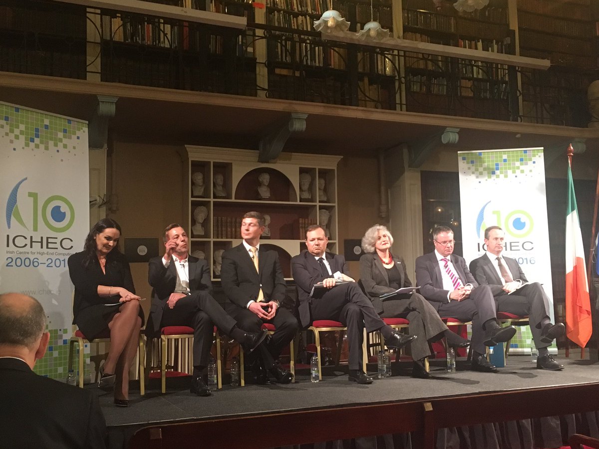 Accenture_Irl's tweet image. Delighted that @mcarrelb is here to contribute to a discussion with @ichec on how Ireland can excel in High Performing Computing #ichec