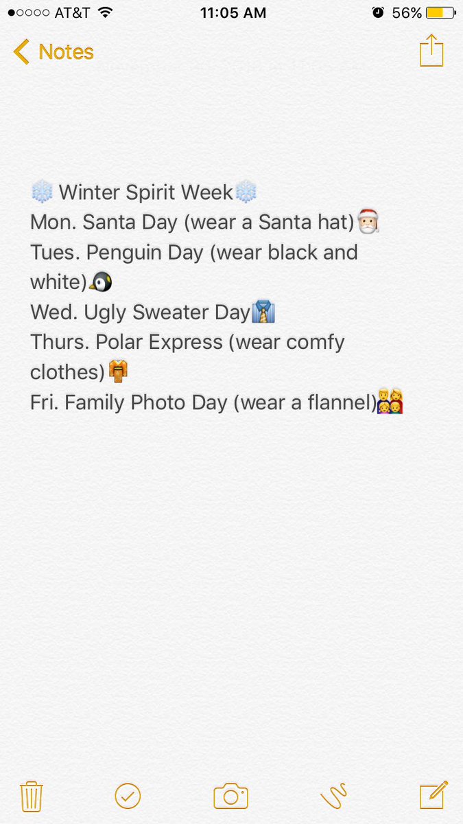 SilverValleyASB's tweet photo. December 5th - December 9th☃️ https://t.co/WsVLWZsjOW