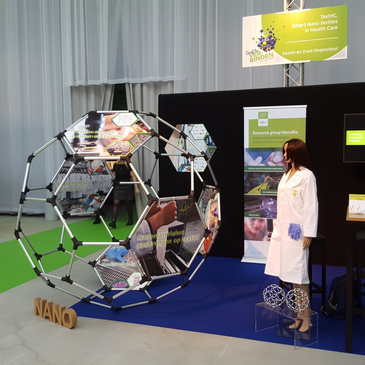 Helaas geen prijs gewonnen, maar wel veel exposure van ons TexIHC project op #siacongress. Bedankt allemaal.