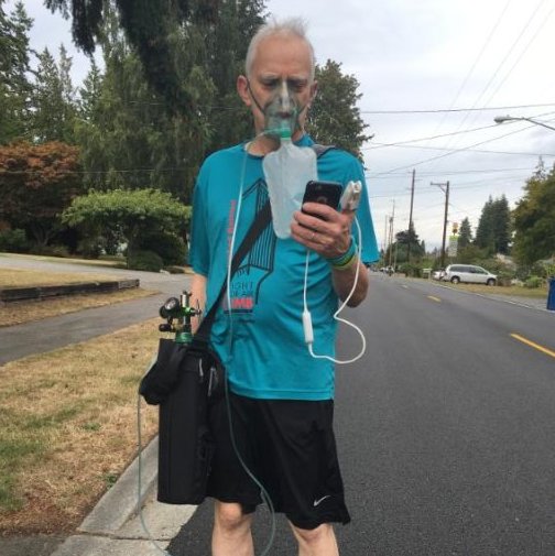 WorldRunners's tweet photo. Terminal lung disease patient completes full marathon https://t.co/3HiYYfoEhb https://t.co/8p3El0xUey