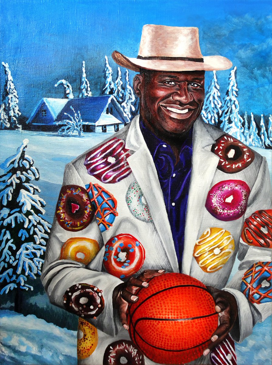 YolandysDream's tweet photo. Miracle of the Christmas #Shaq
#MerryChristmasEveryone and #happy2017
This year u can bring Shaq home for Xmas :)
#art #oil #shaq #nba@@SHAQ https://t.co/CxddKu8rQs