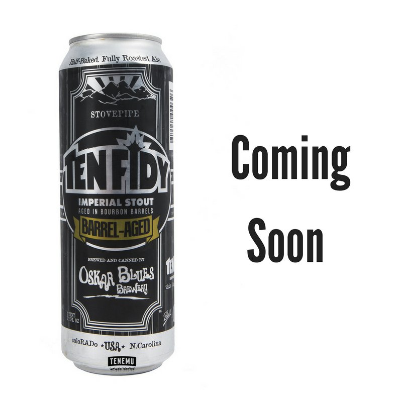 Our new releases are worth the wait! Get ready to try Oskar's Ten FIDY Imperial Stout!