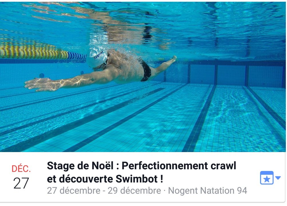 _SwimBoT_'s tweet image. Un stage de #natation pour perfectionner votre #crawl pendant les vacances et avec #Swimbot ! Let's gooooo : facebook.com/events/1797511…