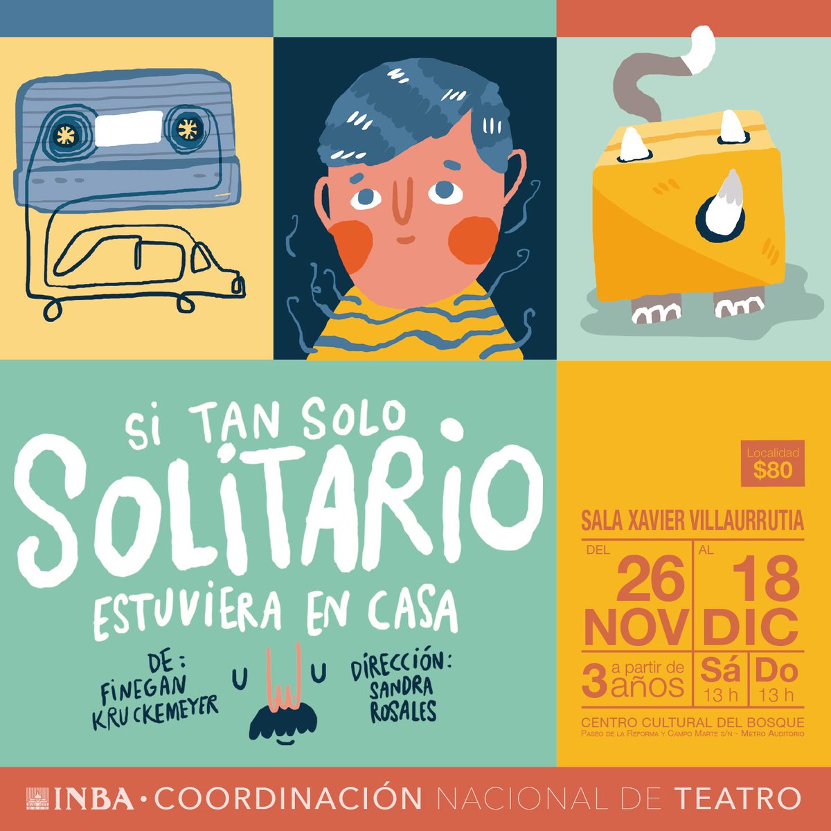 teatroinbal's tweet photo. Una foto del viento, una canción que cantas en el coche y un rayo en un frasco, son cosas que ellos aman de la vida. #SoloSolitario https://t.co/cdhhZqyYmc
