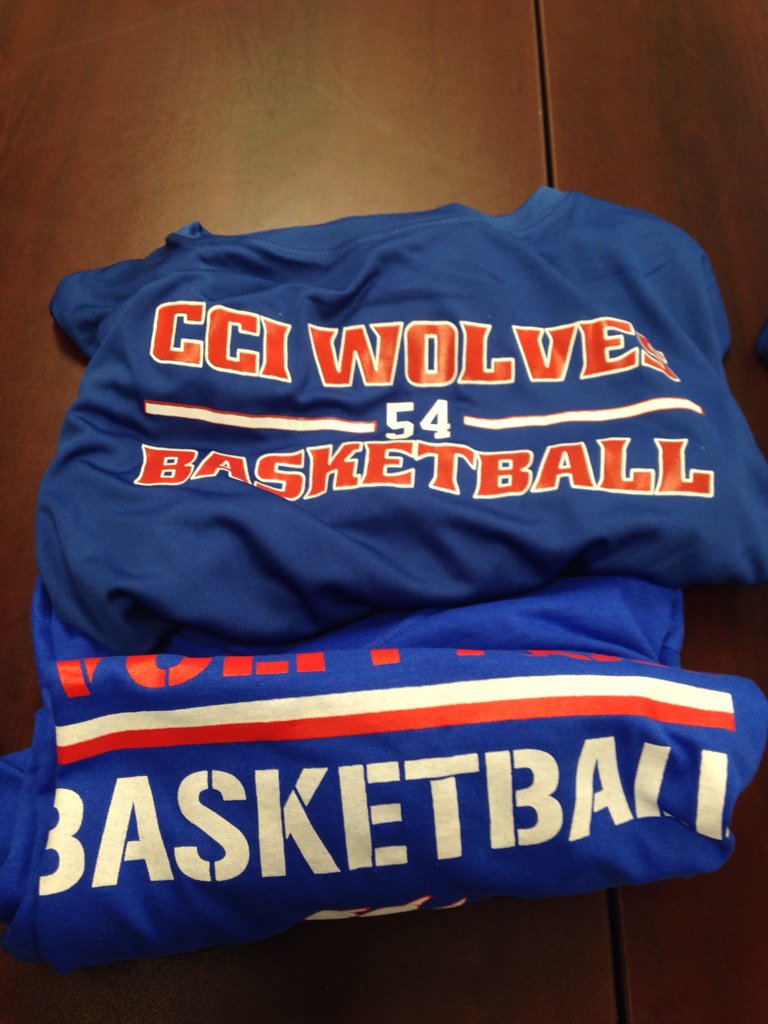 CCIBasketball's tweet photo. Some Wolves Gear is now HERE! Juniors, come and get it before practice. https://t.co/dFUjs40FEK