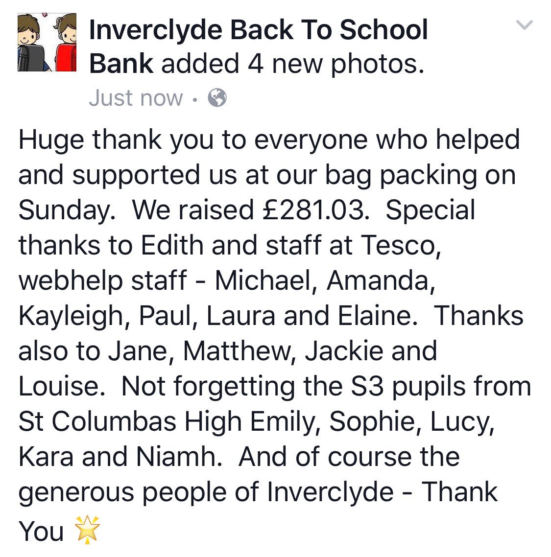 @WebhelpUK <a href="/_stcolumba/">St.Columba's HS, Gourock</a> <a href="/Tesco/">Tesco</a>