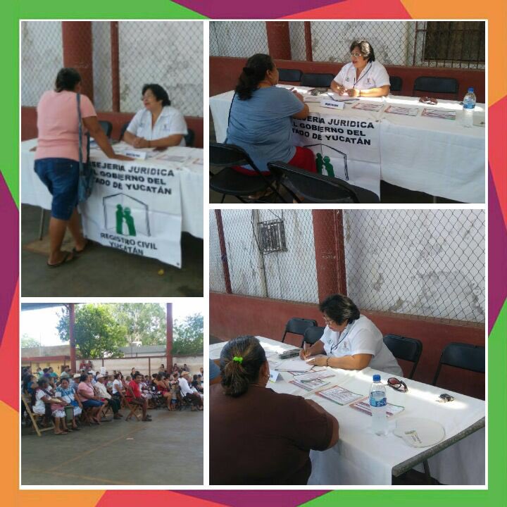 registroyucatan's tweet photo. El RC brindando información y asesoría registral a los habitantes de Santa Elena, mesas de atención a migrantes #AcercandoServicios https://t.co/9HrPrqjQia