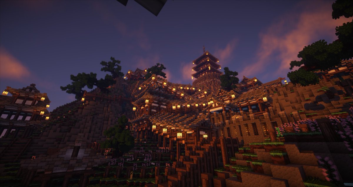 Feichang Previous Japanese Style Works 和風建築 Minecraft建築コミュ Minecraft