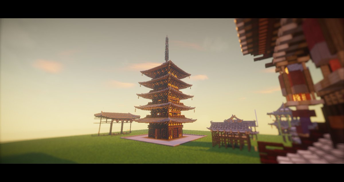 Feichang On Twitter Previous Japanese Style Works 和風建築 Minecraft建築コミュ Minecraft