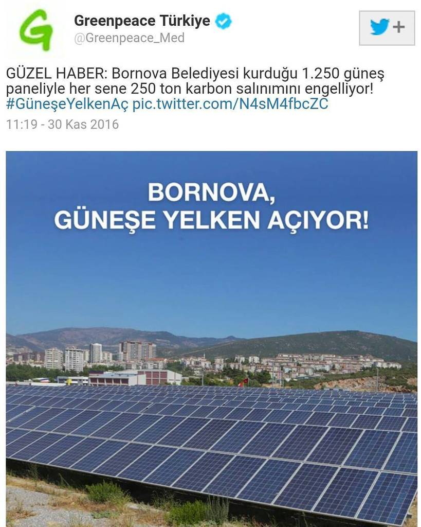 İnstagram'da en güzel #izmir fotoğrafları için takip => instagram.com/izmirliysenbuy… Çevreye duyarlı olmak lafla değil …